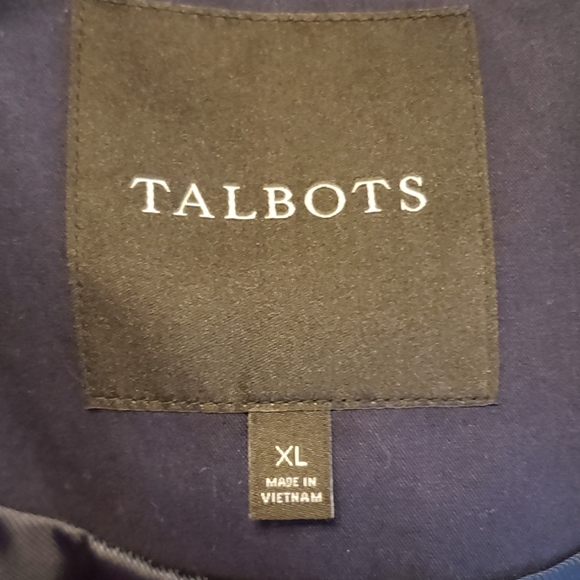 Talbots lightweight blue and red jacket size XL - Picture 5 of 6